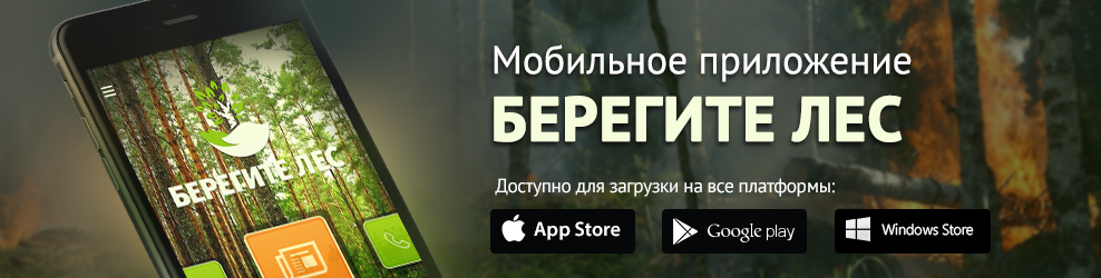 Приложение Берегите лес..