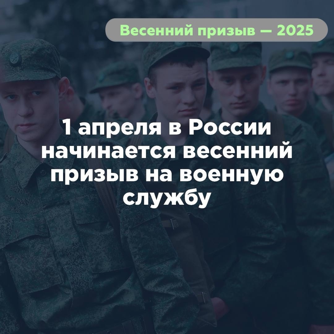 ЦУРы рассказывают о весеннем призыве 2025.