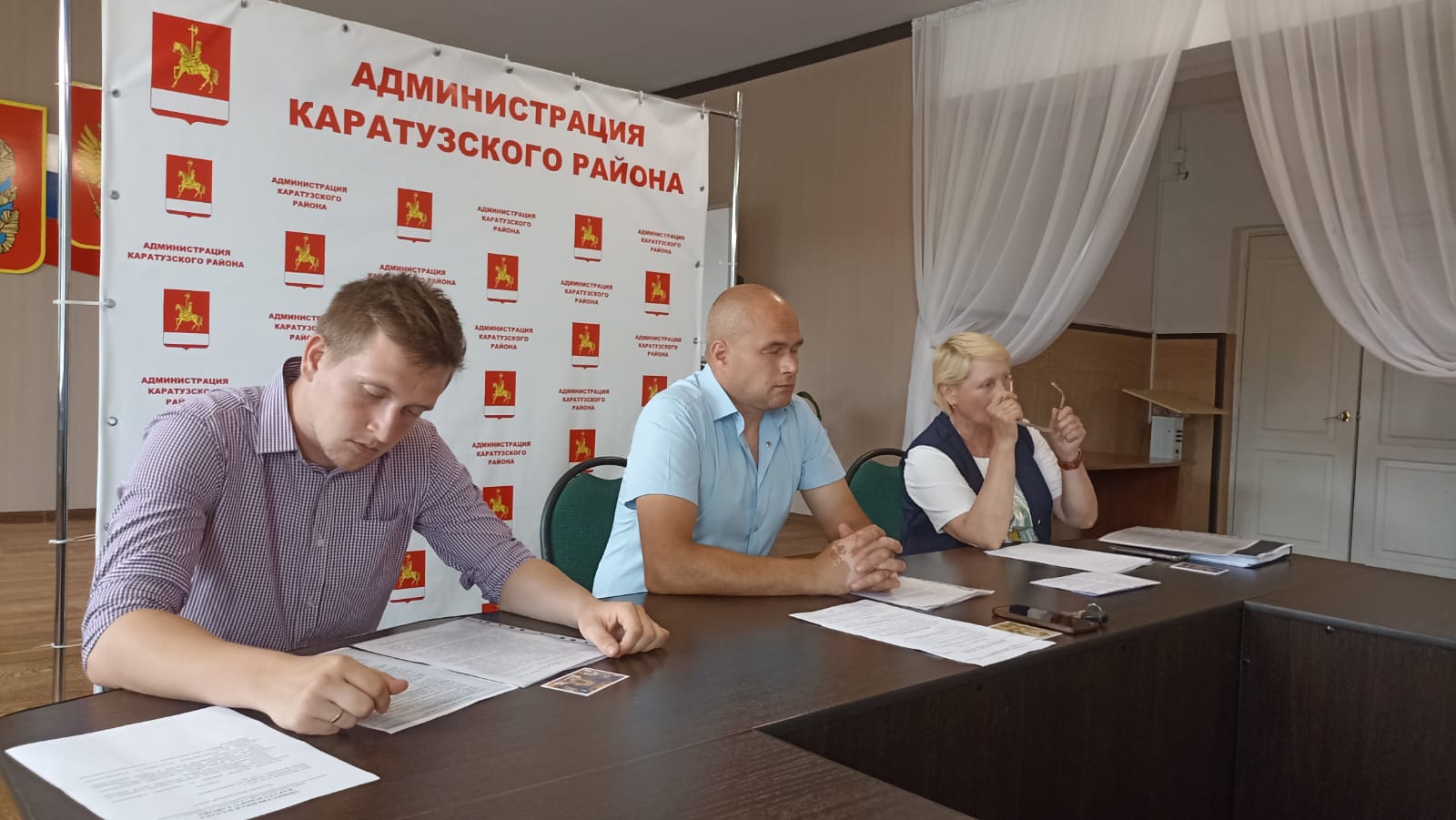 Заседание Совета Общественной палаты Каратузского района.