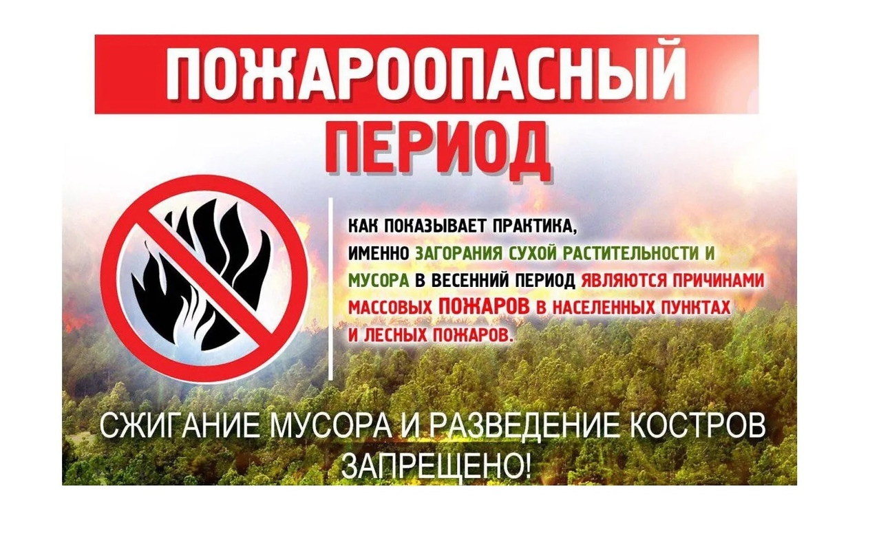 Памятка по правилам пожарной безопасности.