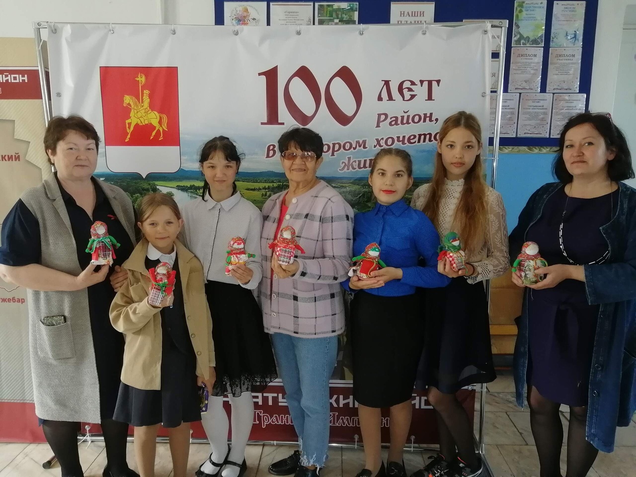Юбилею района посвящается.